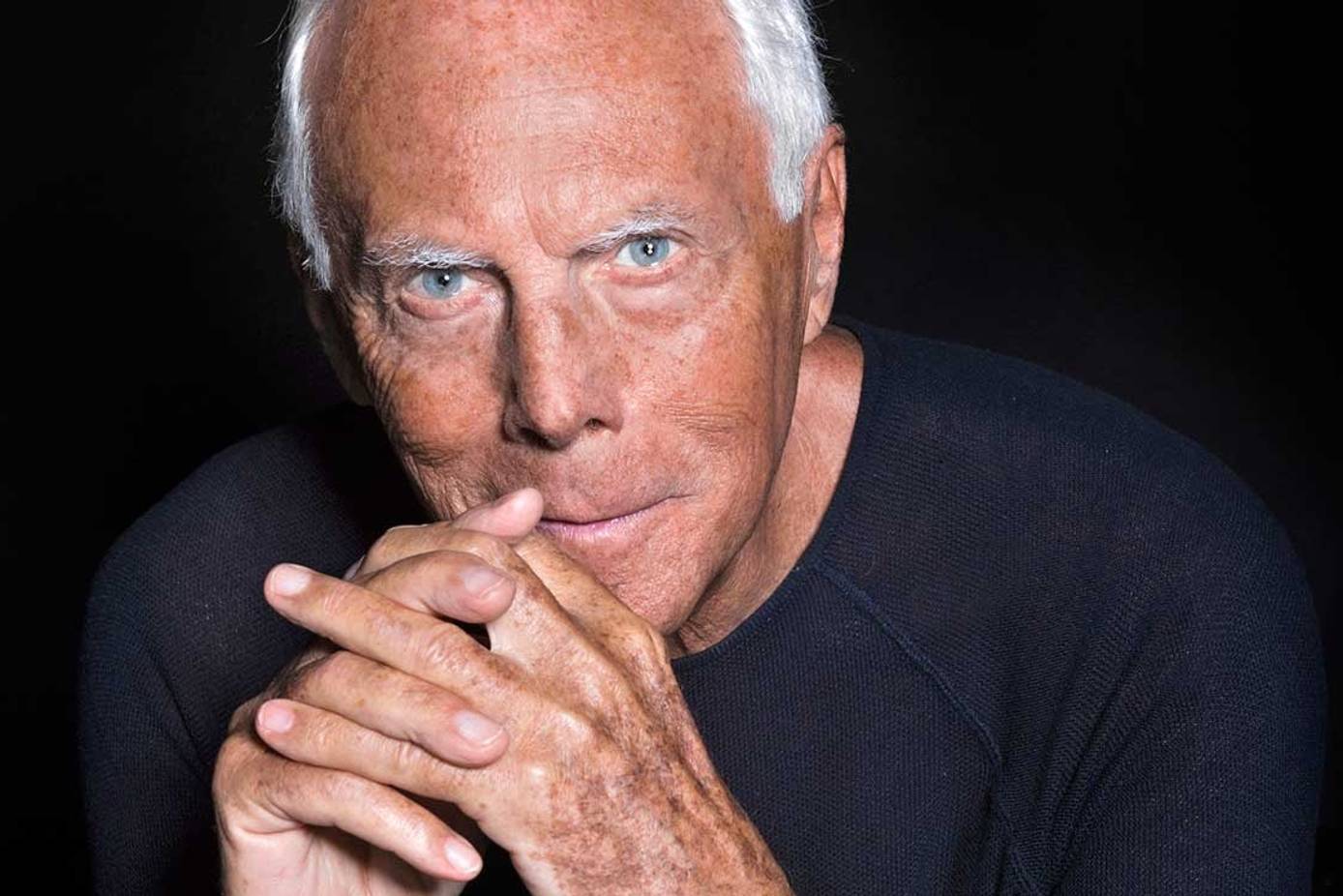 Giorgio Armani riceve il più alto riconoscimento italiano
